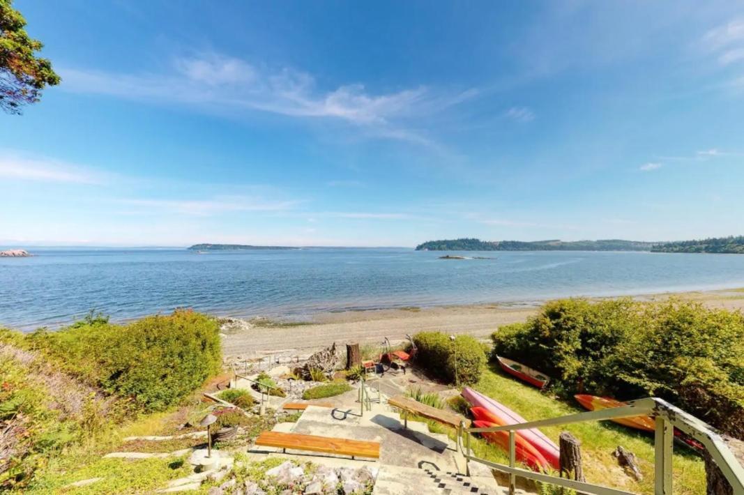 Private Beach - Port Ludlow Beach Cottage On Puget Sound Exterior photo